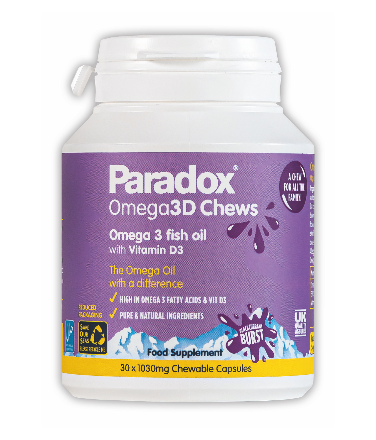 Paradox Omega 3D Chews